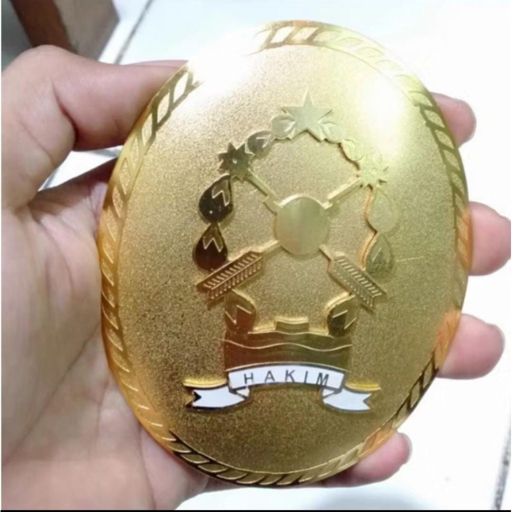 Plat Mobil Hakim (sepasang)