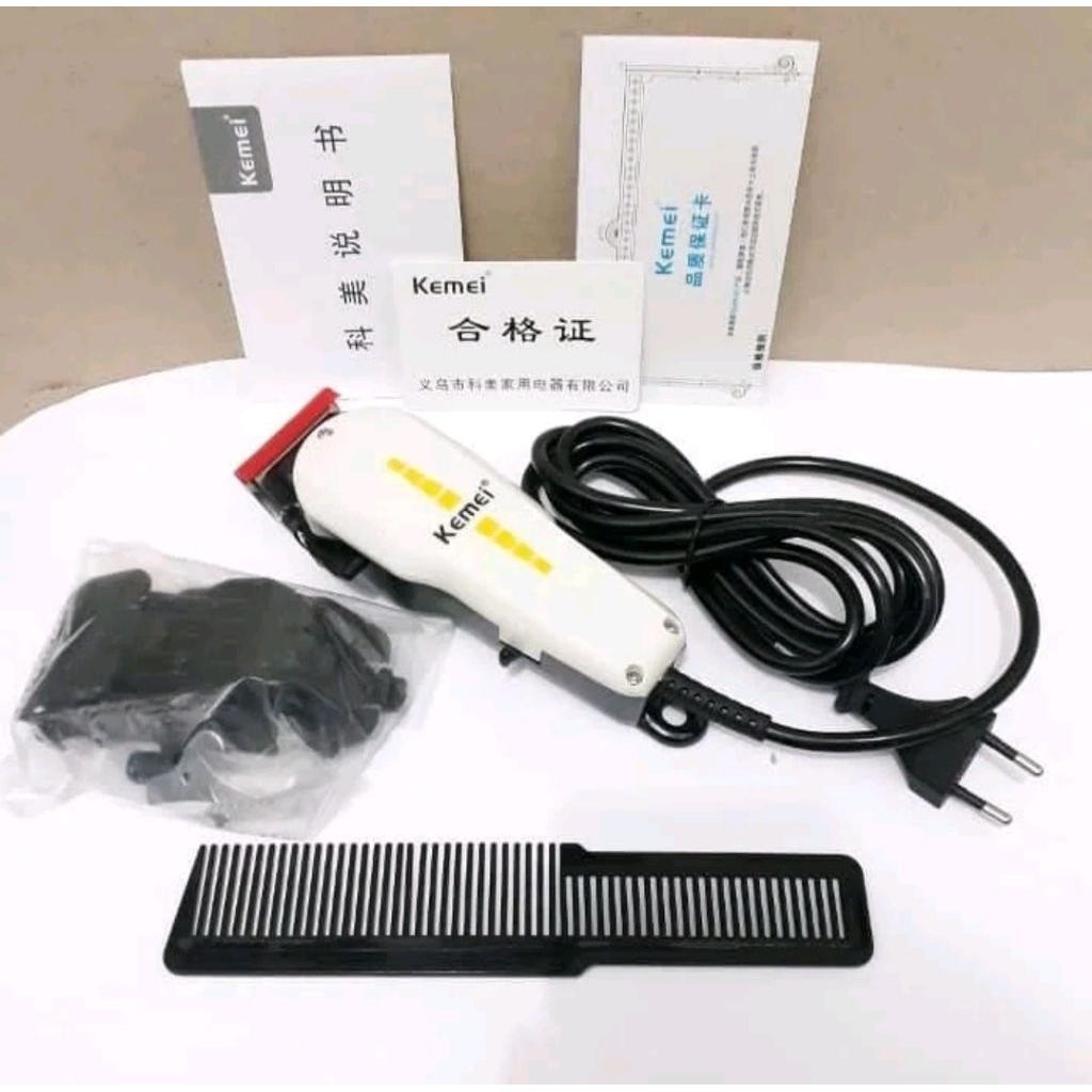 Alat Mesin Cukur Rambut Listrik Original Kemei KM-8821 / Hair Clipper Elektrik Original KM8821
