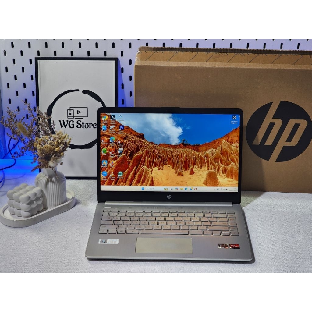 hp 14s-Fq1135U Amd Ryzen 5-5500U 8GB / 512GB LikeNew