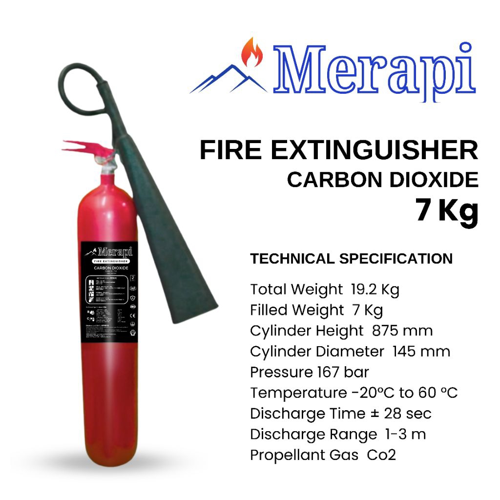 Apar Co2 Merapi 7Kg