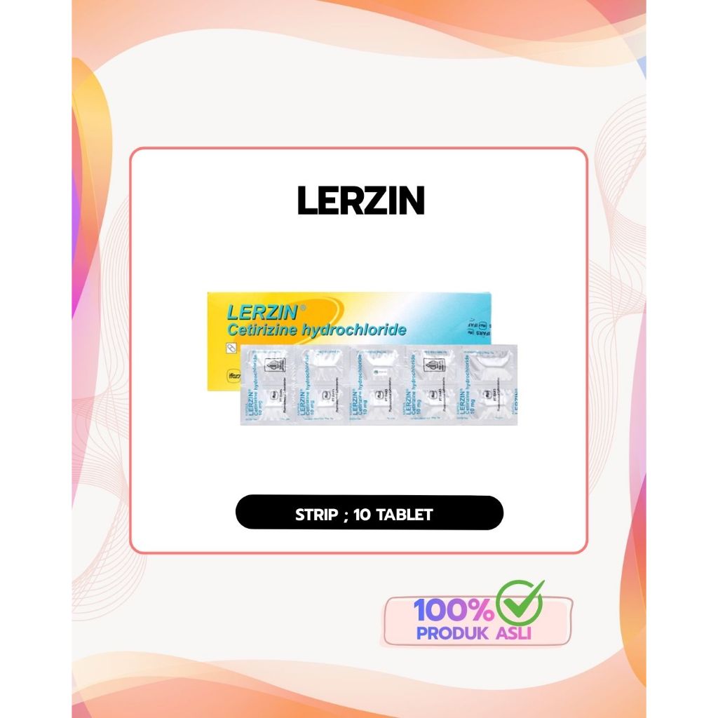 LERZIN 10MG STRIP