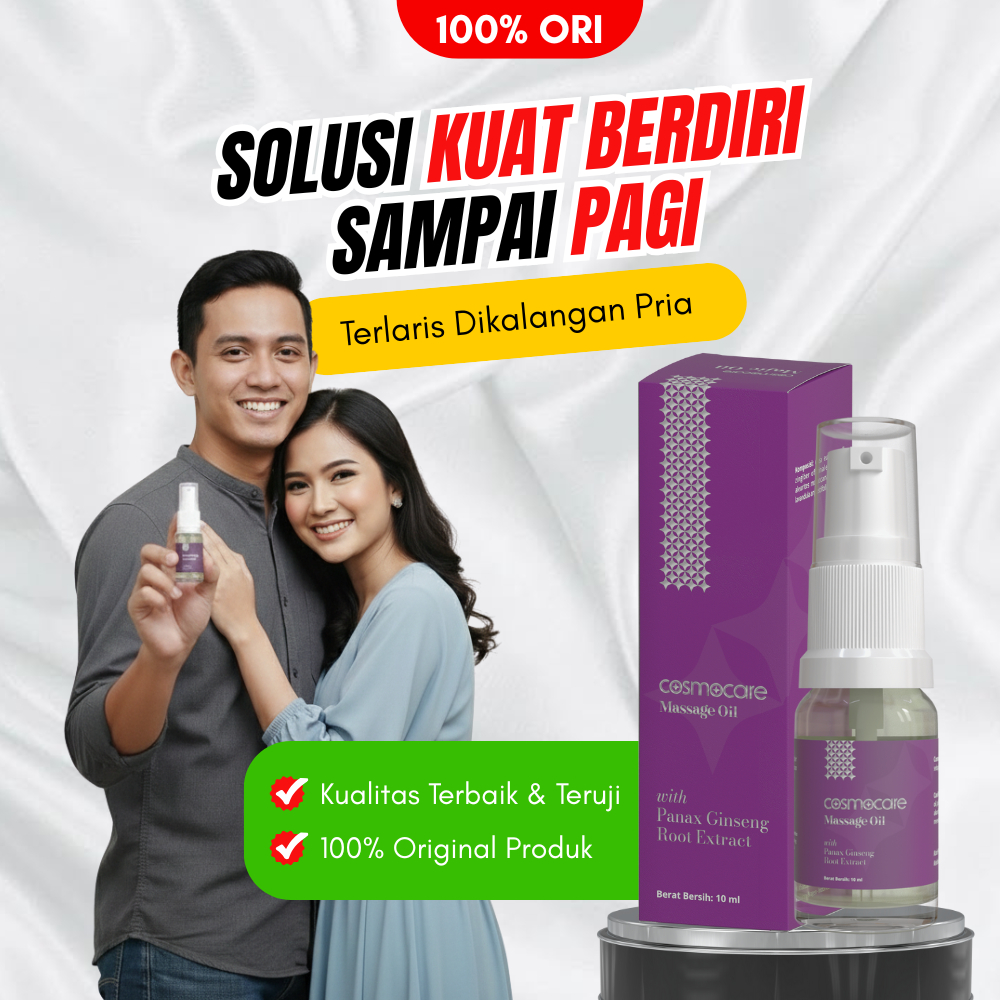 Cosmocare Message Oil Antiseptic Tahan Lama Seperti Hajarjahannam Asli 10 Ml Atasi Disfungsi Ereksi