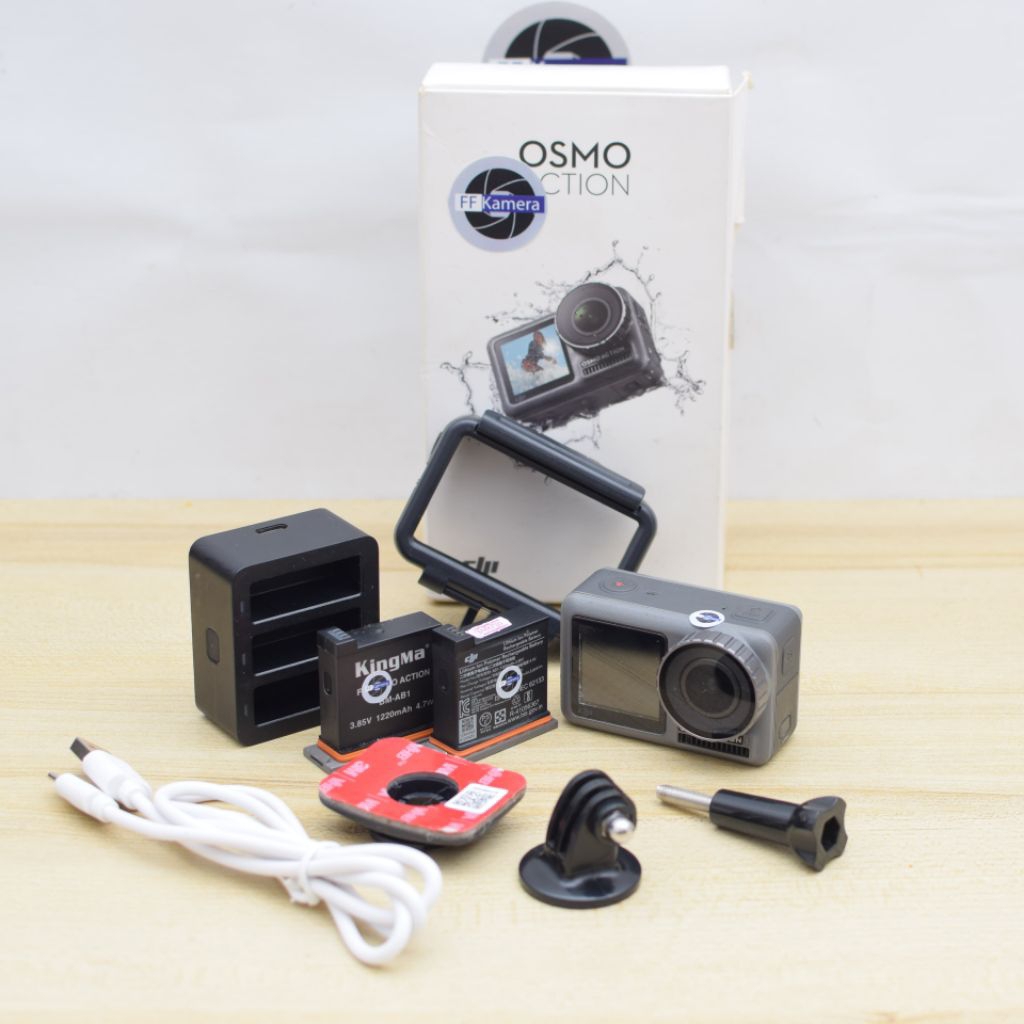 KAMERA ACTION DJI OSMO  ACTION 1 KAMERA ACTION ACTION CAM MURAH 