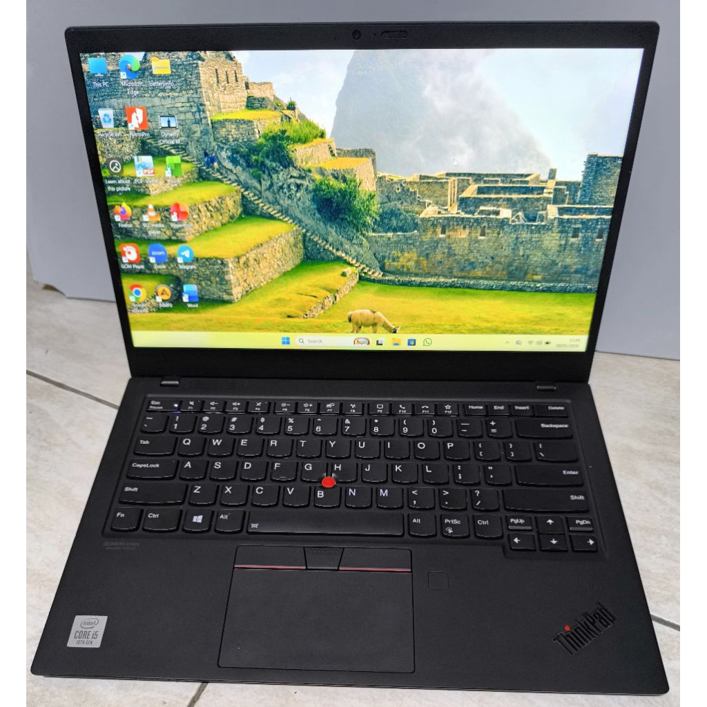 Laptop Second Lenovo Thinkpad X1 Carbon Gen 8 Core I5 Gen 10 Laptop Seken Bergaransi