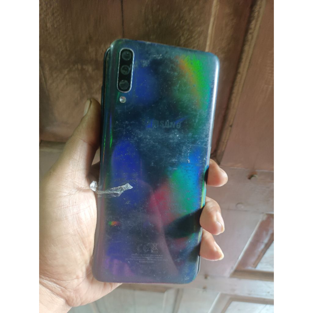 Samsung a70 minus lcd mesin normal