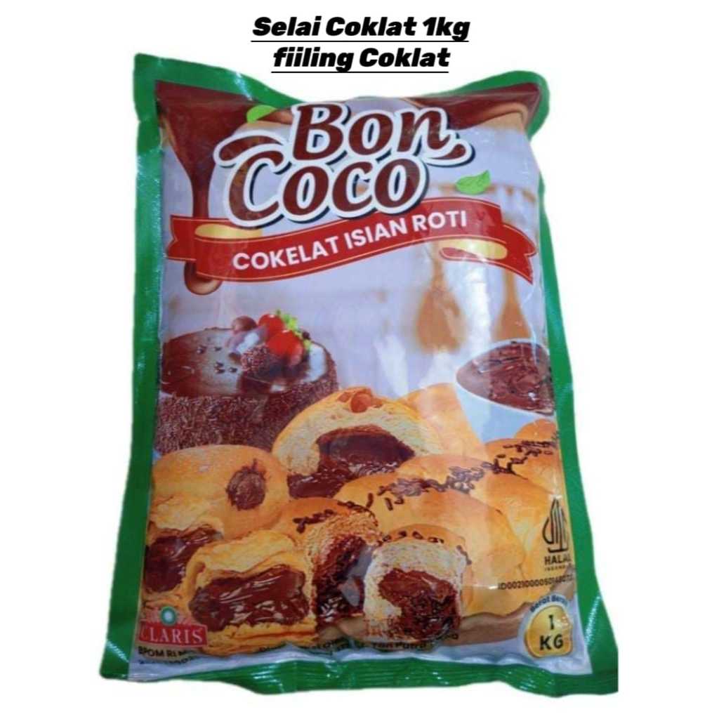 Selai Fiiling Coklat Boncoco 1kg/Selai coklat boncoco 1kg(ex 2027)