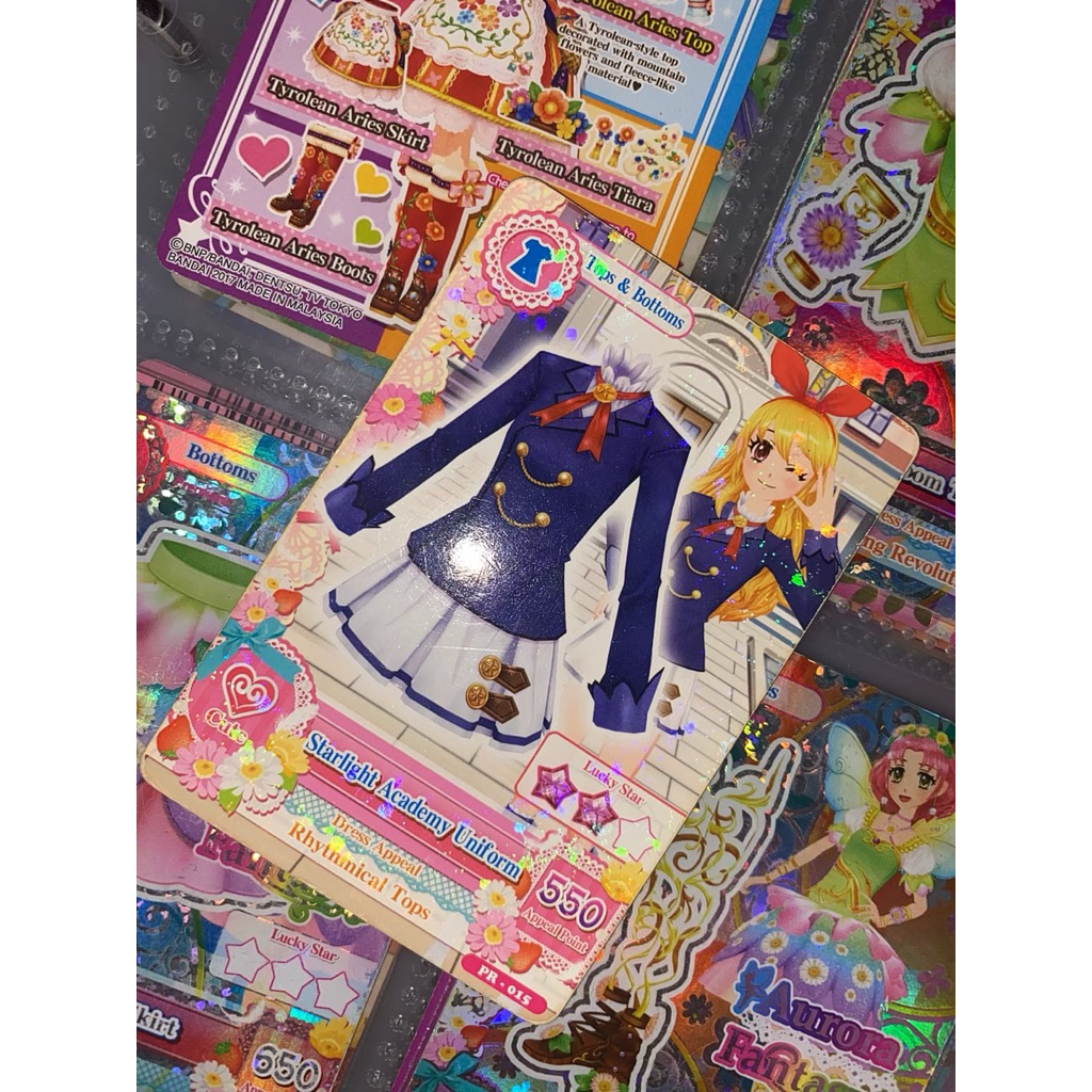 kartu aikatsu starlight uniform
