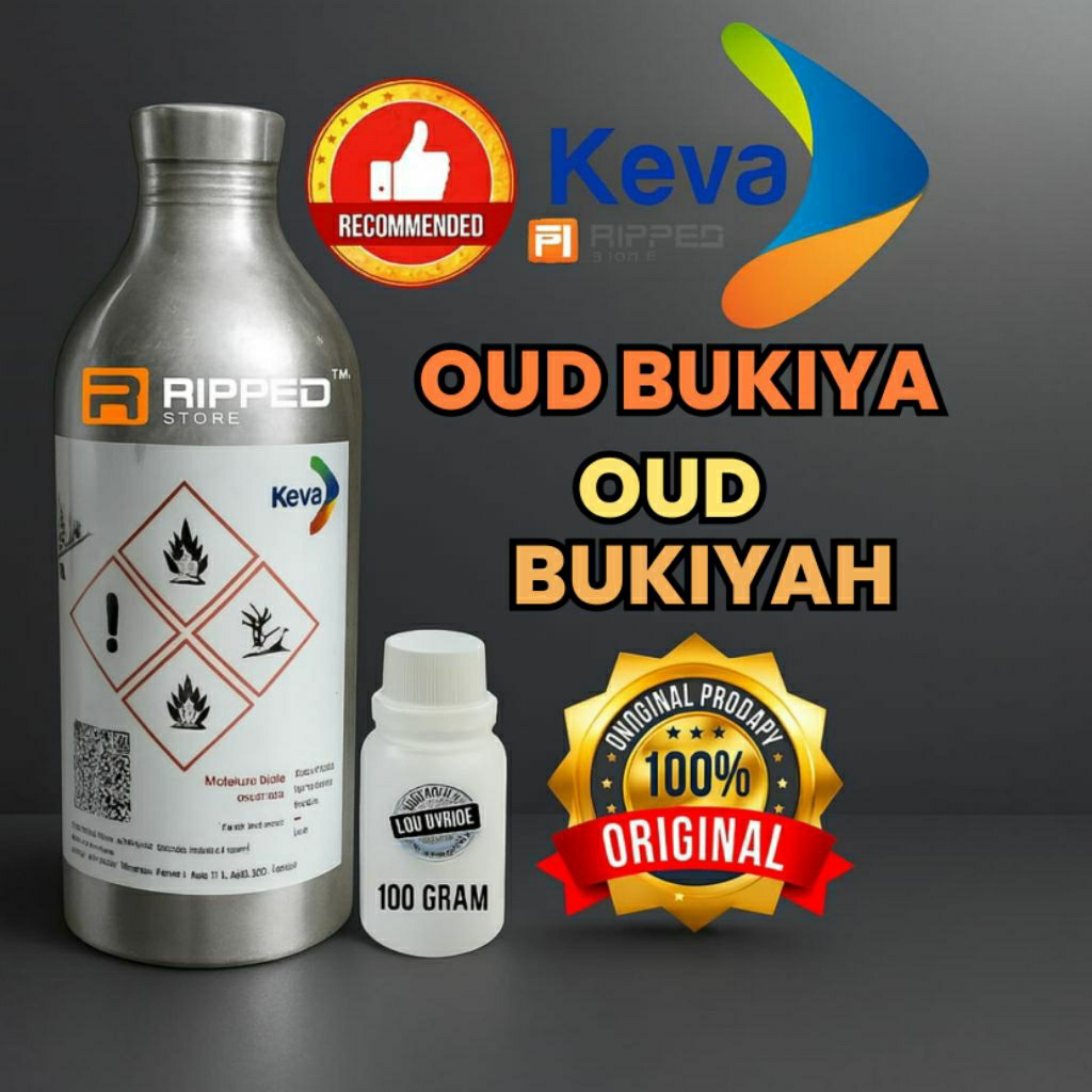 100ml Bibit Parfum Murni Oud Bukiyah By Original Keva