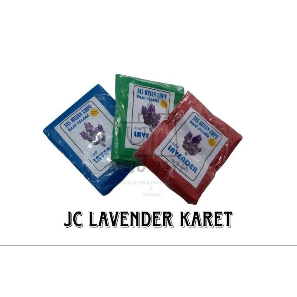 JAS HUJAN PLASTIK LAVENDER BAJU CELANA,DI LENGKAPI KARET DI LENGAN TANGAN DAN KAKI...MURAH