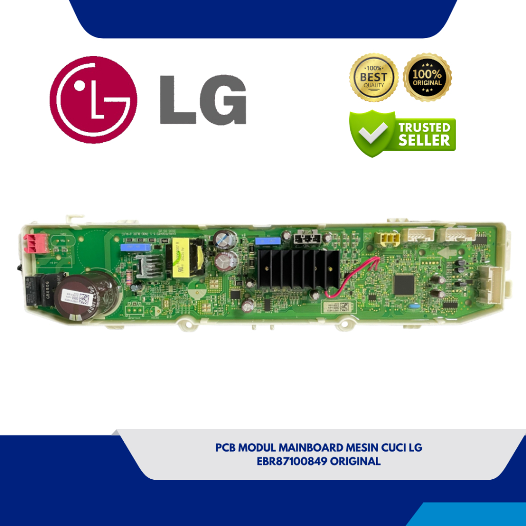 PCB MODUL MAINBOARD MESIN CUCI TOP LOADING LG EBR87100849 ORIGINAL T2170VSPM1 T2108VSPM