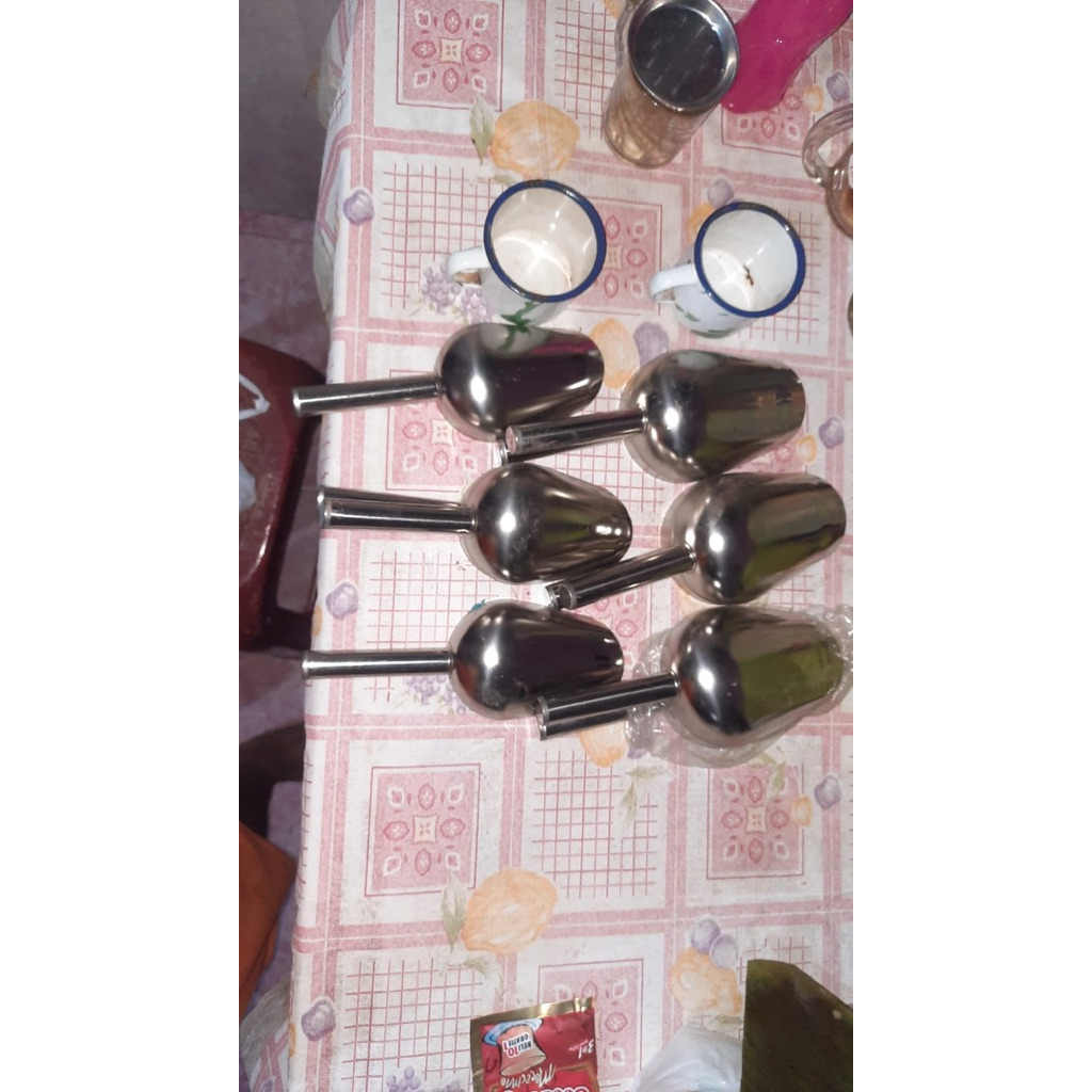 sendok skop es batu stainless