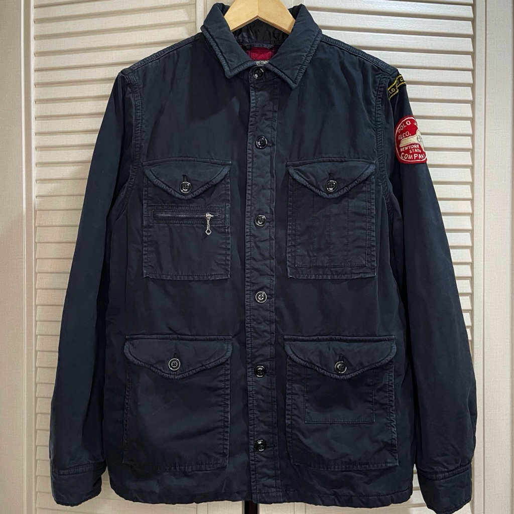 Polo Jeans Company by Ralph Lauren - Utility Field / M-65 / M-51 / M43 Jacket with Flannel Lining - 