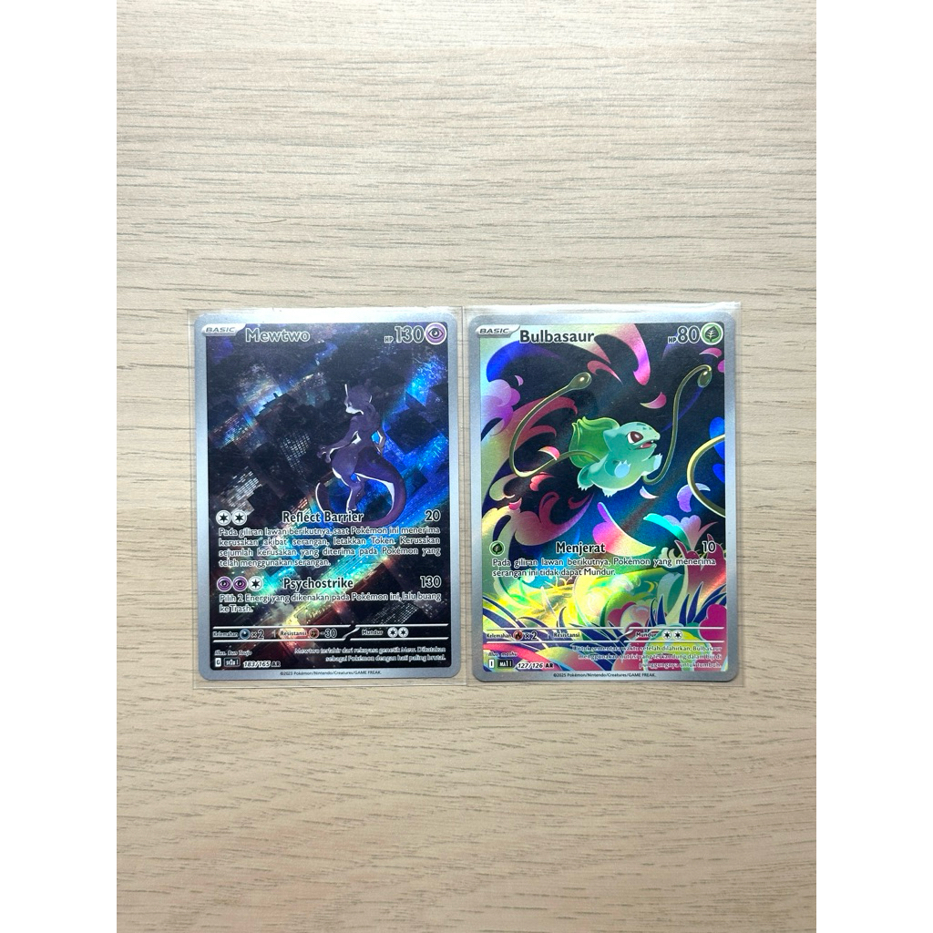 Mewtwo AR Bulbasaur AR Pesanan Lelang
