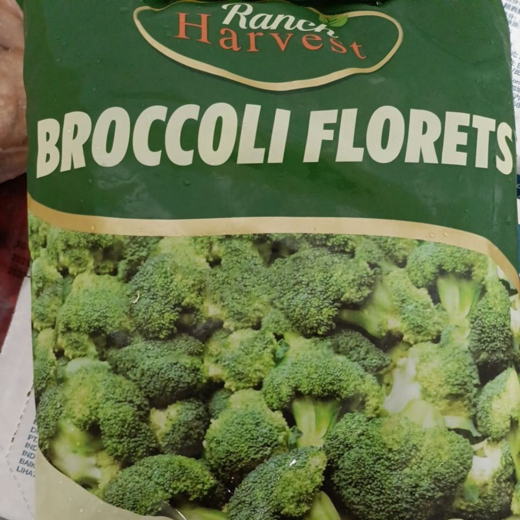 Sayur Brokoli Beku Ranch Harvest 1Kg / Brokoli Frozen Ranch Harvest 1Kg / Frozen Brokoli Ranch Harve