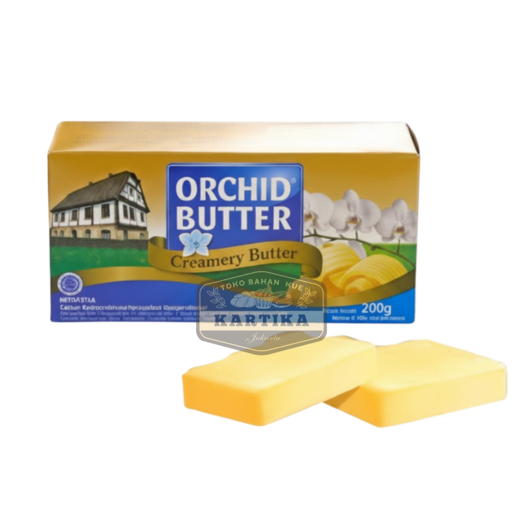 Orchid Unsalted Butter 200gr
