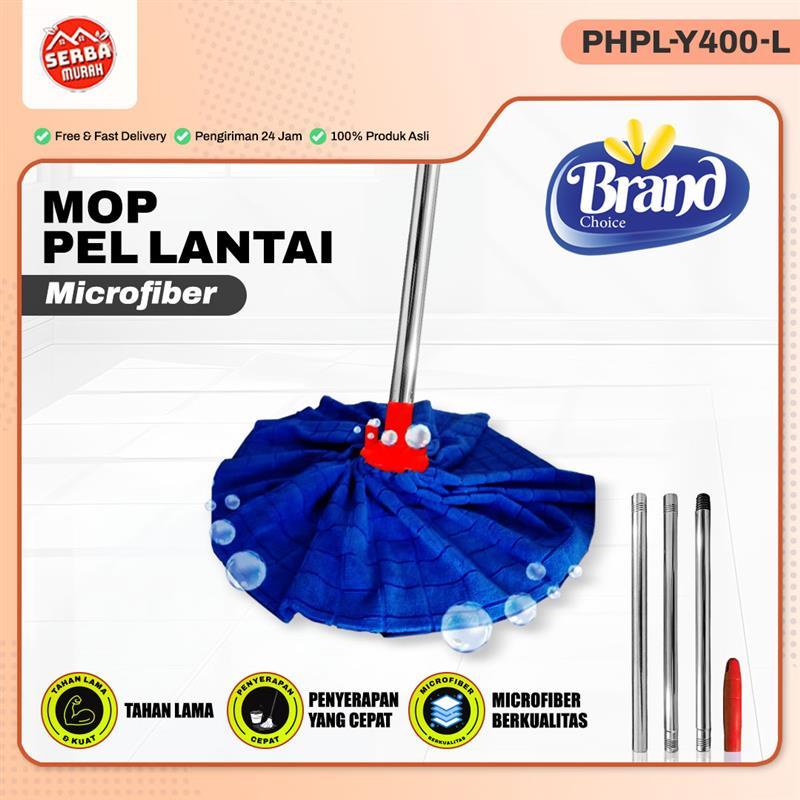 Pel Lantai Microfiber / Pel Lantai / Pel Lantai Dengan Gagang Panjang