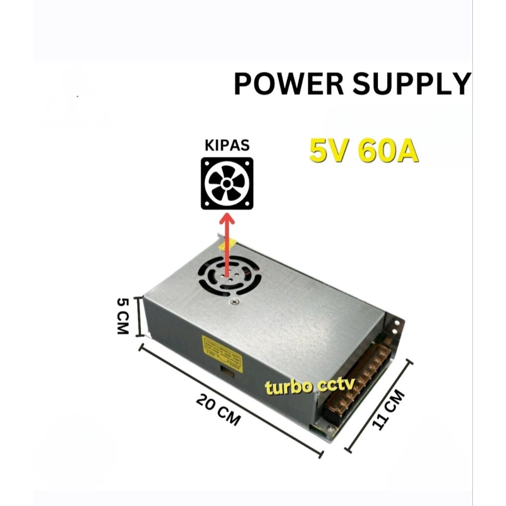 Power Supply 5V 40A 5V 60A 5V 100A