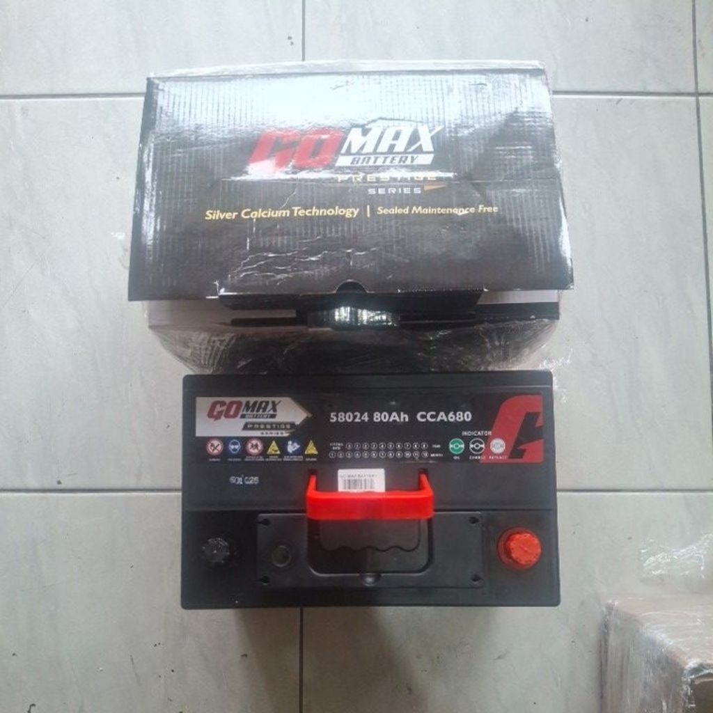 AKI TOYOTA INNOVA REBORN DIESEL/BENSIN. GOMAX 58024/LN3 12V-80 AH.