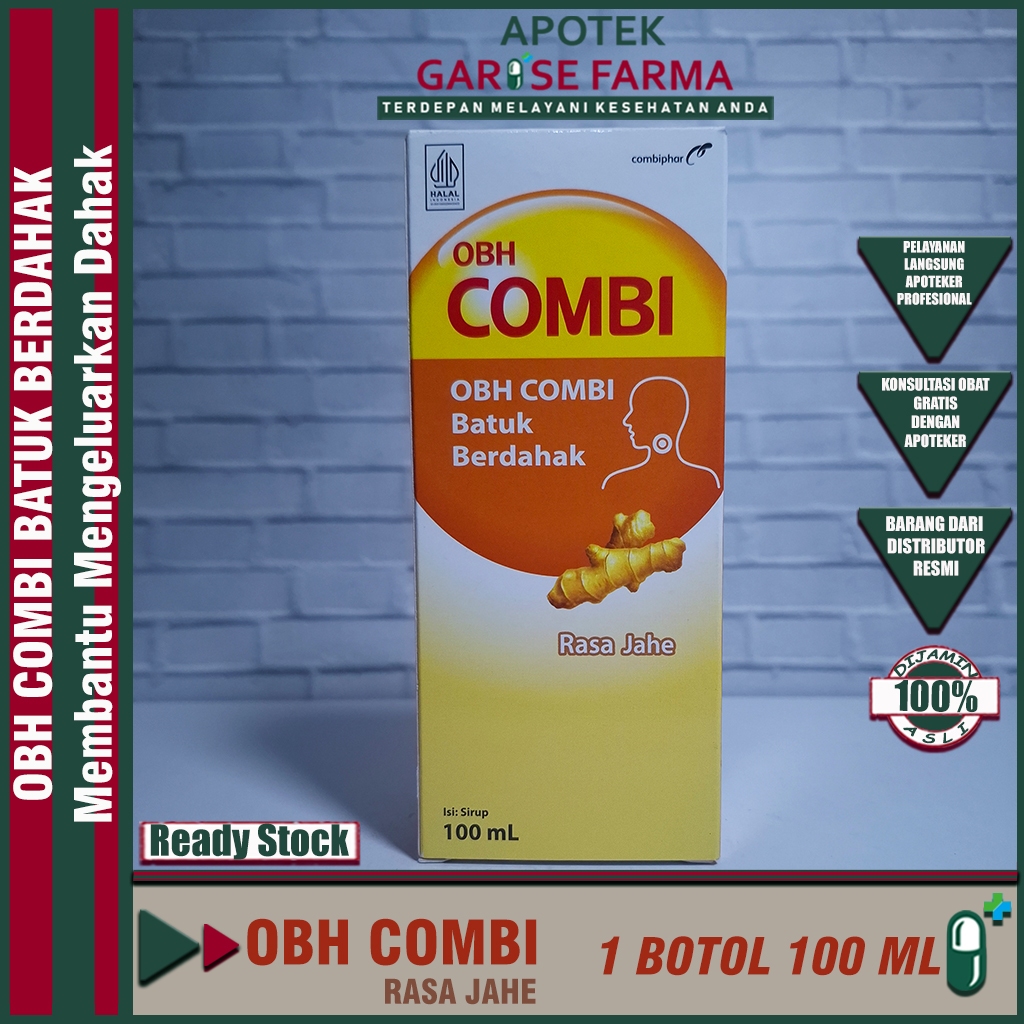 OBH COMBI BATUK BERDAHAK JAHE 100 ML