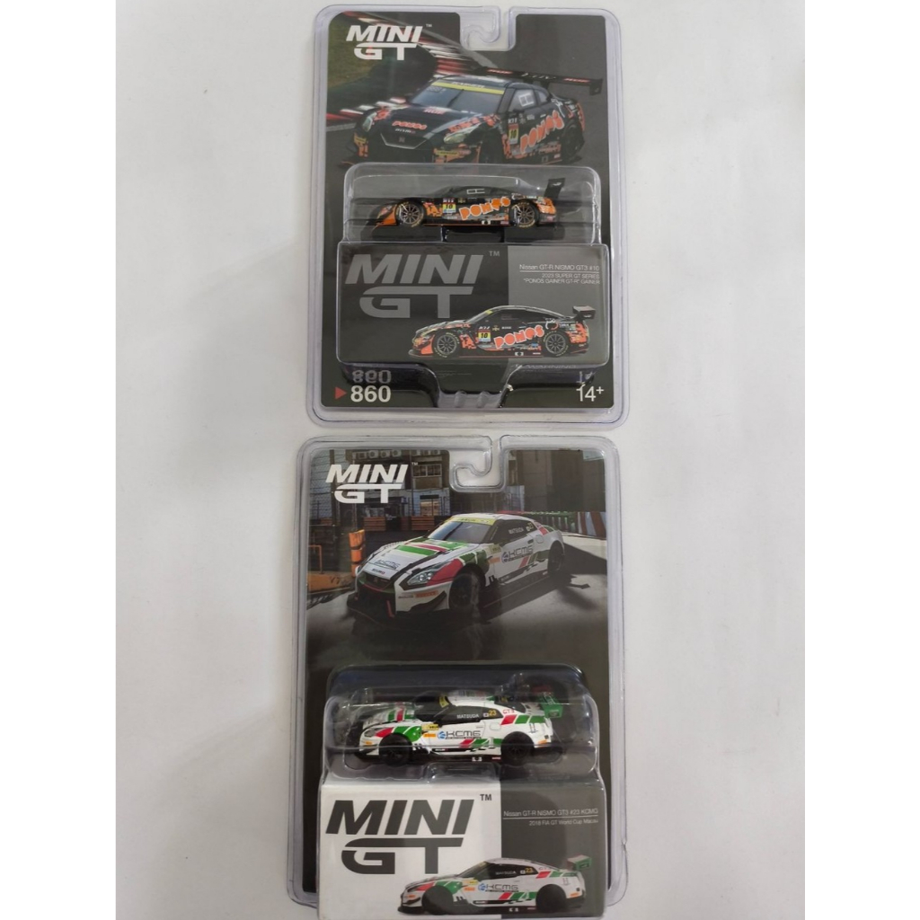 Mini GT Nissan GTR Nismo GT3 Diecast 1:64 Premium Blister Original