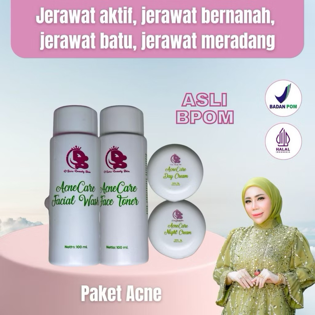 D'Sars Cream Acne Care | Paket Acne Dsars | Acne Care D'Sars Beauty Skin | Dsars Paket Acne Care