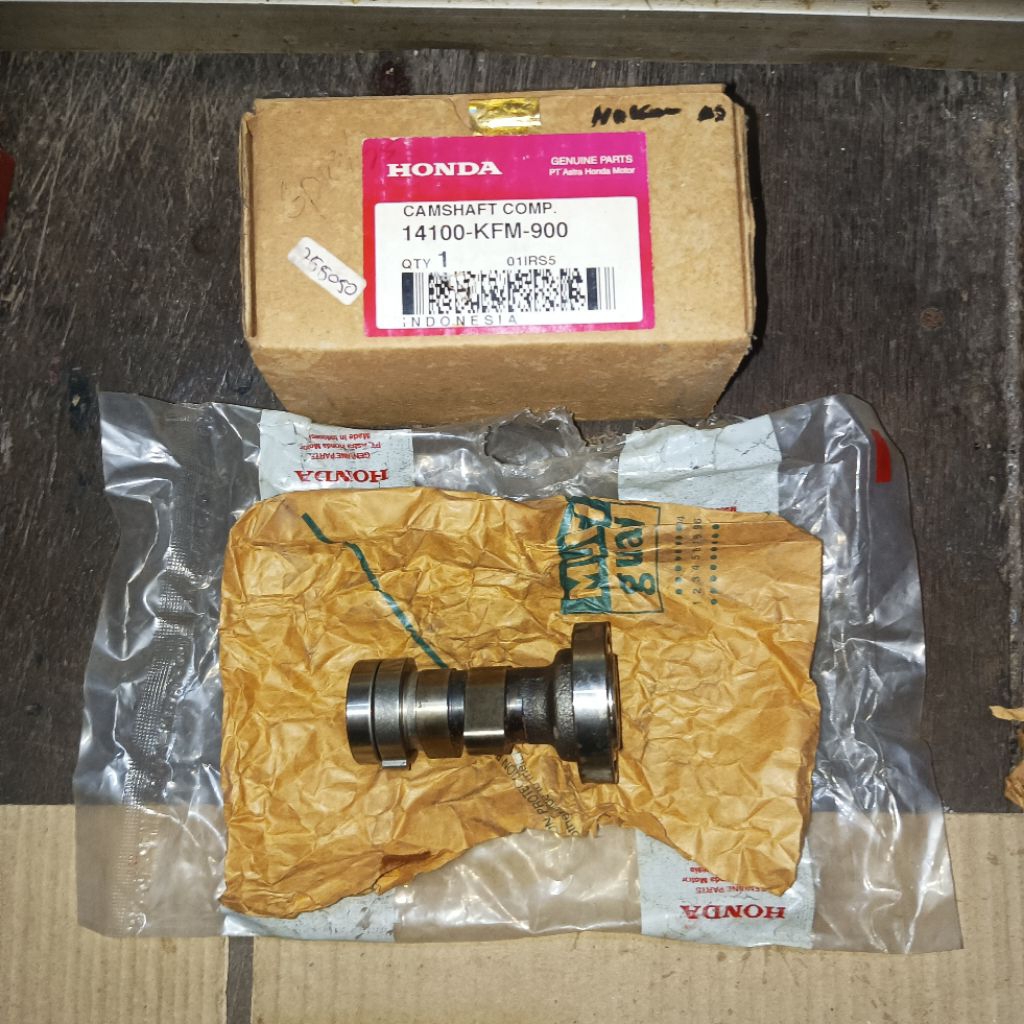 Camshaft Comp Noken AS Honda Grand/Legenda/Revo/Supra/Supra Fit/Supra XX 14100KFM900 100% Asli