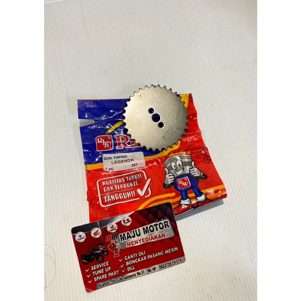 RIKO GIGI SENTRIK TIMING 32T Legenda Gear Timing Supra Fit RIKO HIGH QUALITY