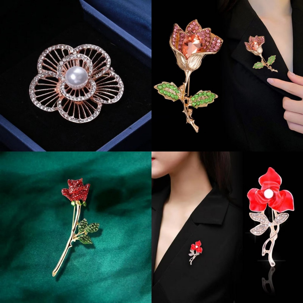 Bros bunga tulip | Bros premium/Bros jilbab/Bros populer