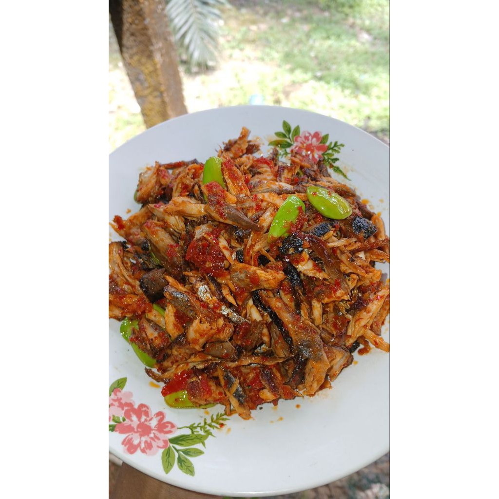 sambal suwir tongkol pete