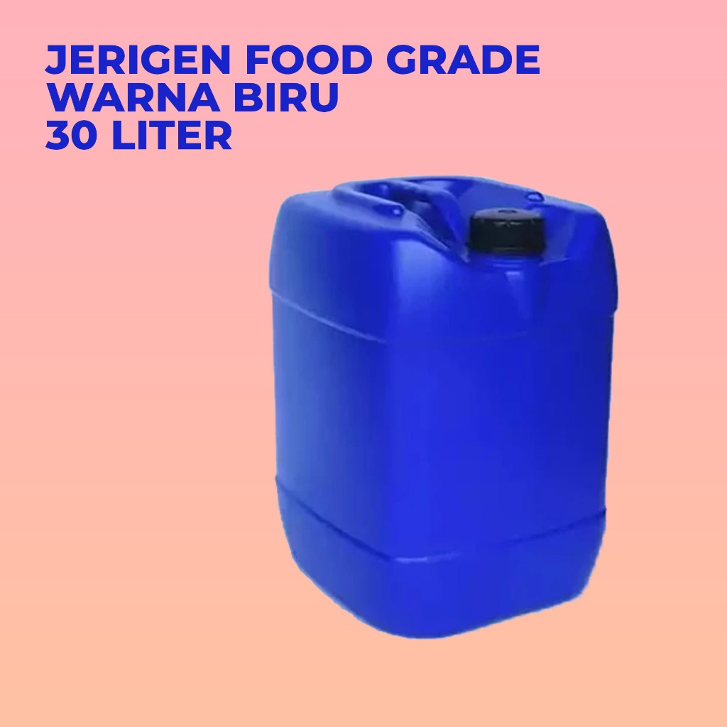JERIGEN PLASTIK KOSONG #BEKAS# 25 LITER (PUTIH) & 30 LITER (BIRU)