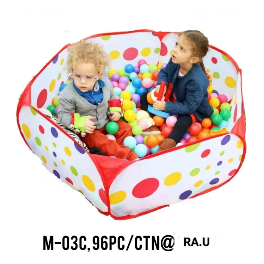 GOLDEN TOYS - TENDA MANDI BOLA, WAHANA MANDI BOLA, PLAY GROUND (M-03C)