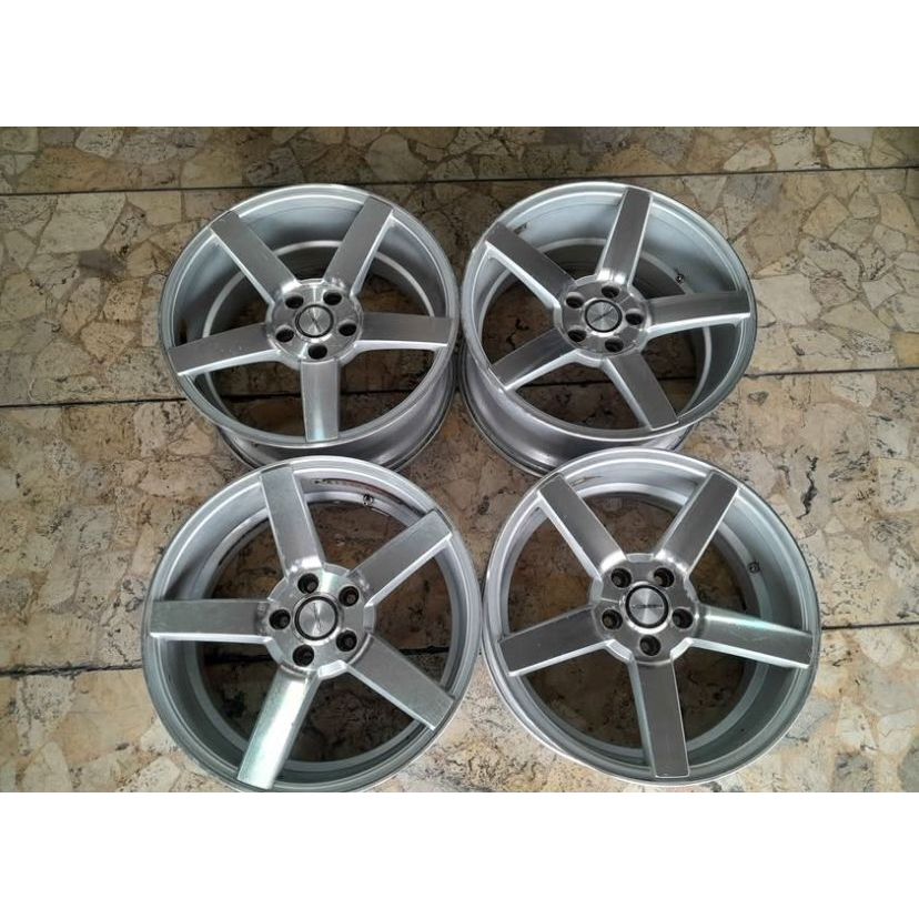 Velg Mobil Second VOSSEN NE3 Ring 18 BAUT 5X114 Cocok ACCORD CAMRY CIVIC MERCY DLL