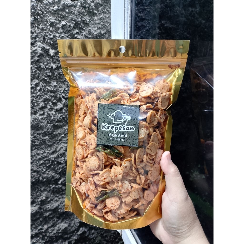 keripik otak2 / basreng / otak2 pedas / otak2 ori