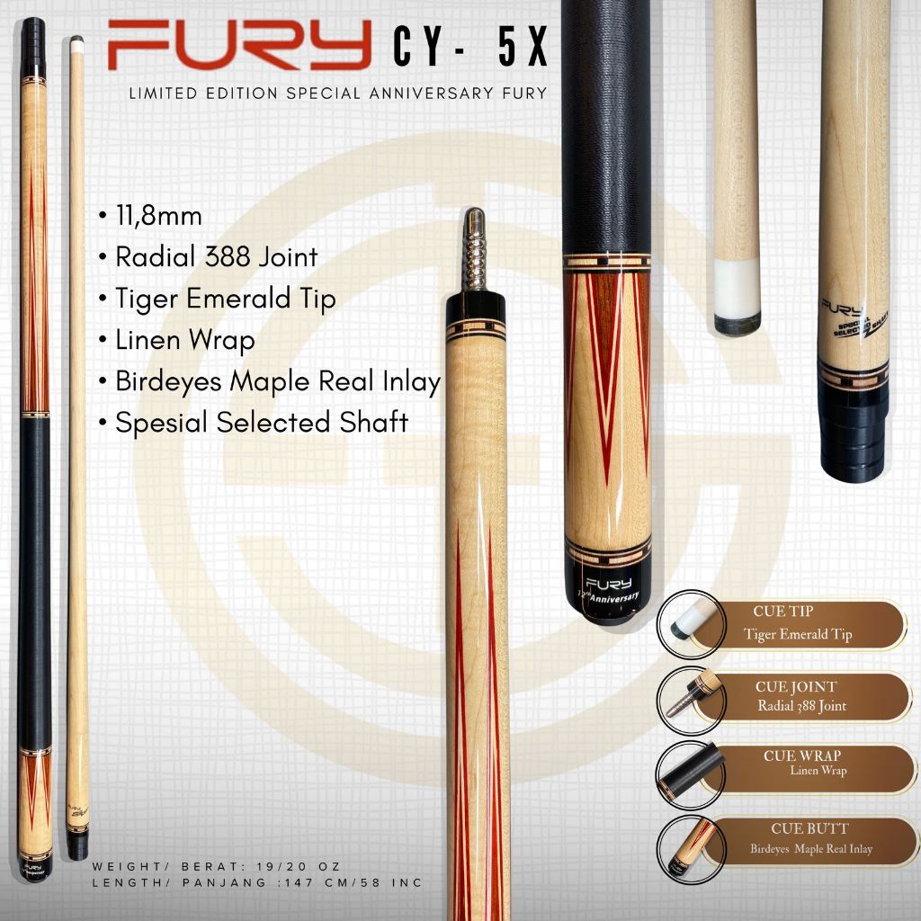Fury CY-5X Limited Edition Special Anniversary Fury