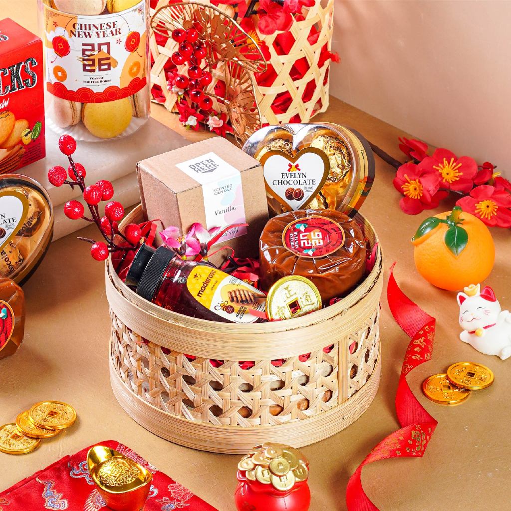 CNY 2026/Imlek/Hampers/Parcel/Fortune Blessing Hampers/Imlek 2026/Kue Imlek