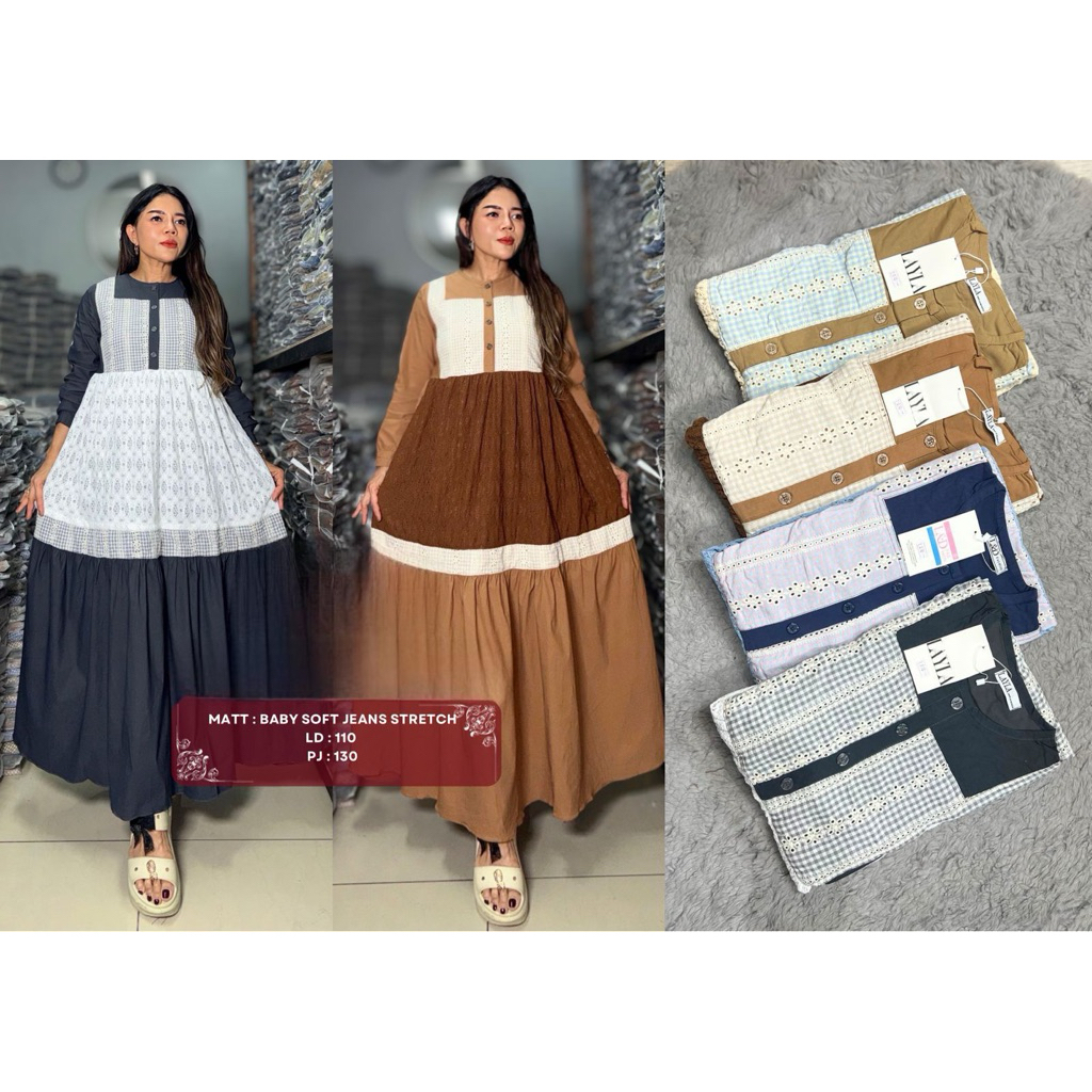 NABEEL STORY - Yumna Abaya Series | Gamis Dress Premium | Abaya Premium