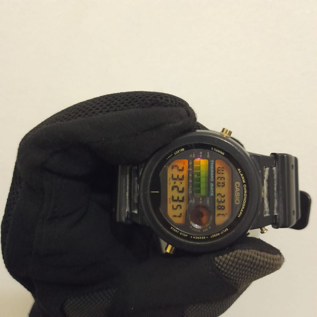 casio DW 6100 digital watch japan 1991