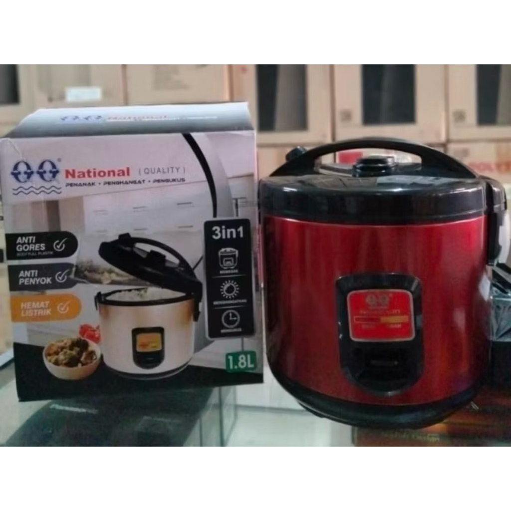 Magic Com QQ National kapasitas 1,8 Liter