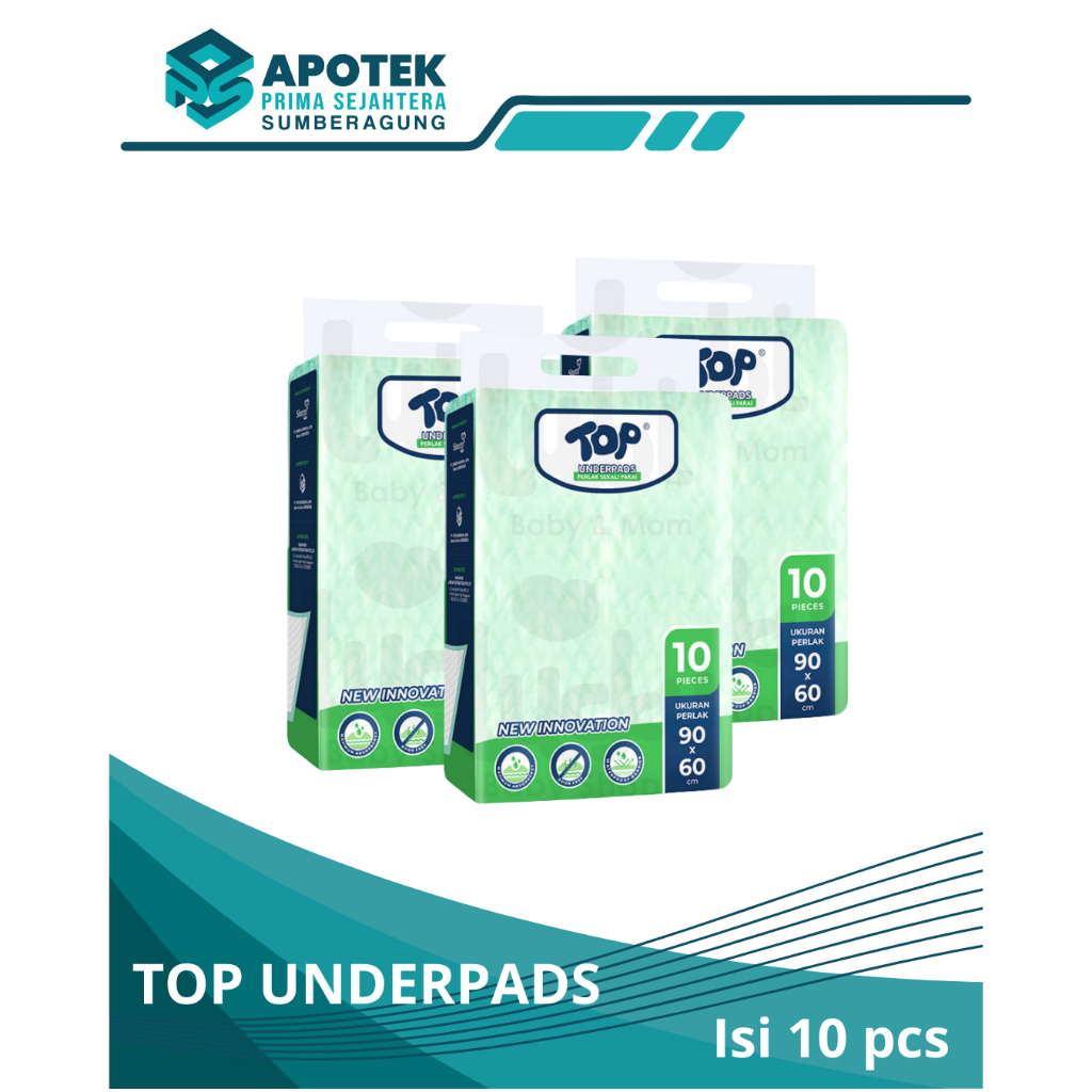 TOP Underpad- Perlak Alas Pipis dewasa - Anak