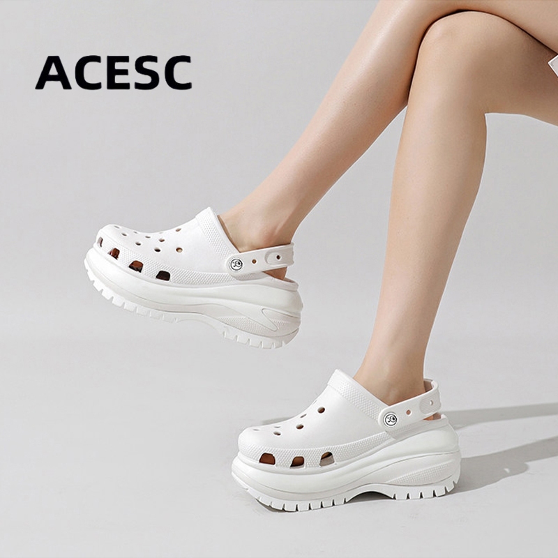 ACESC Jelly Sandal Fuji Kodok Wanita Wedges 7cm Nyaman Dipakai