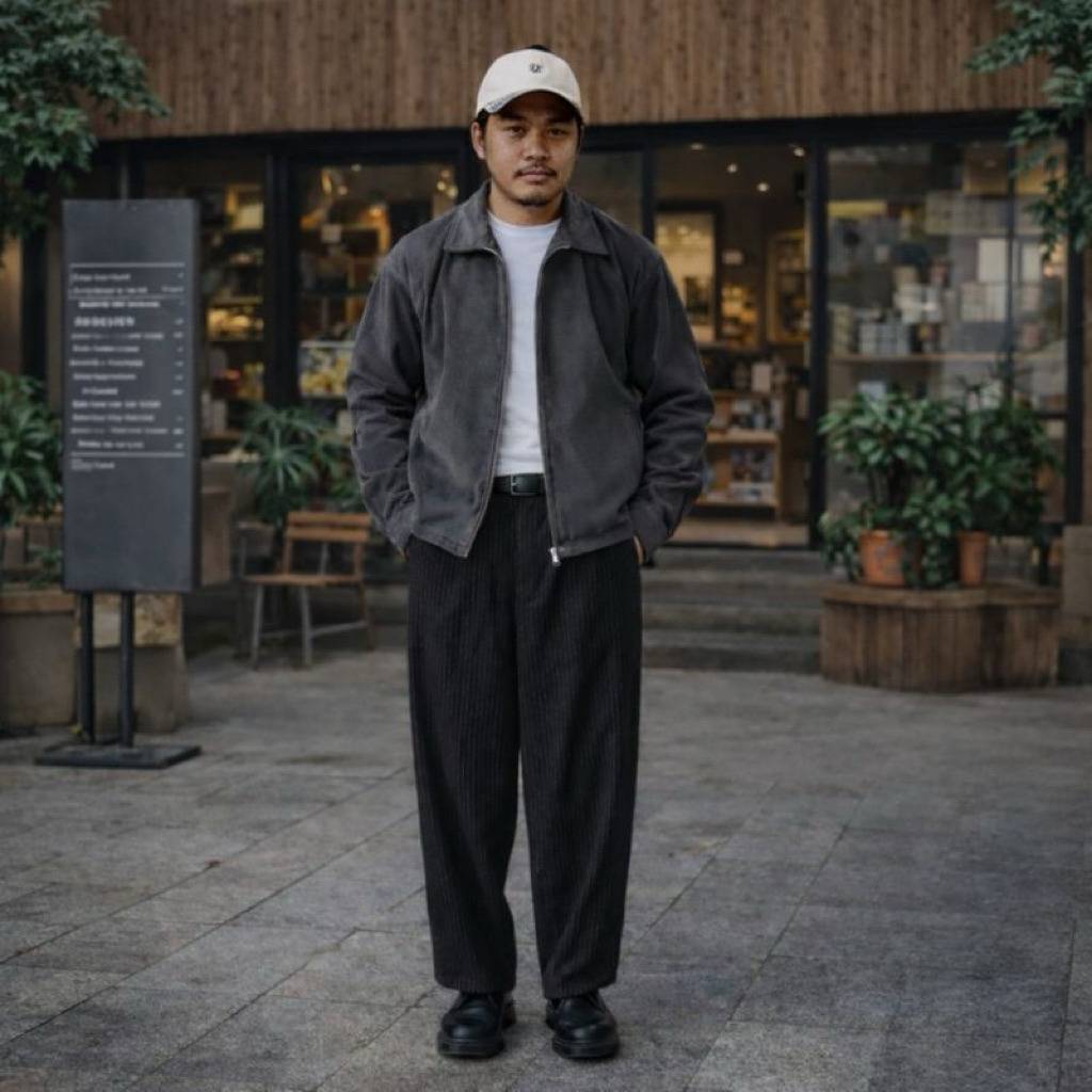 WORK JACKET CORDUROY COTTON BASIC | CORDO | Jackets Pria Wanita Corduroy | JACKET CORDUROY UNISEX