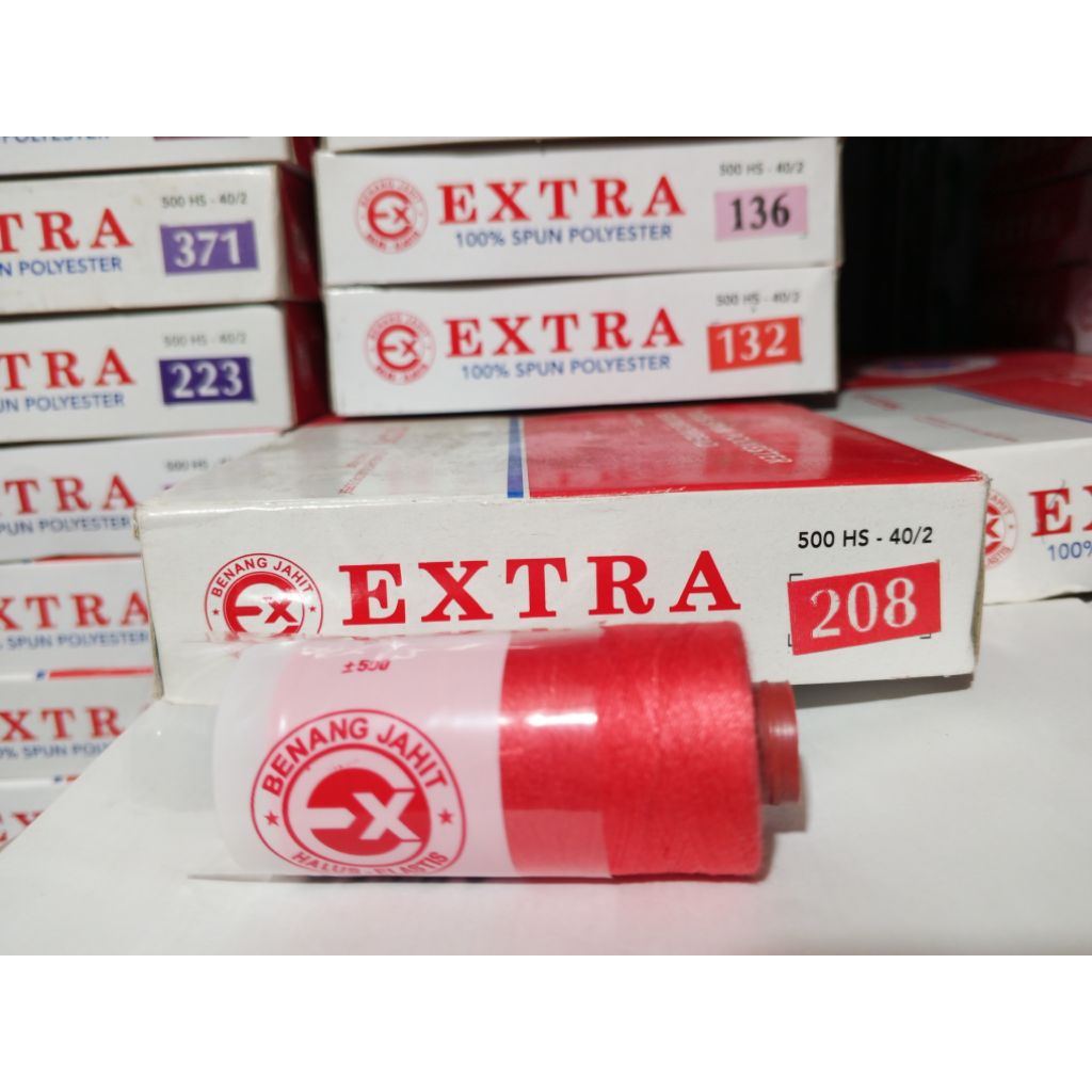 BENANG JAHIT EXTRA 208 - 1 LUSIN