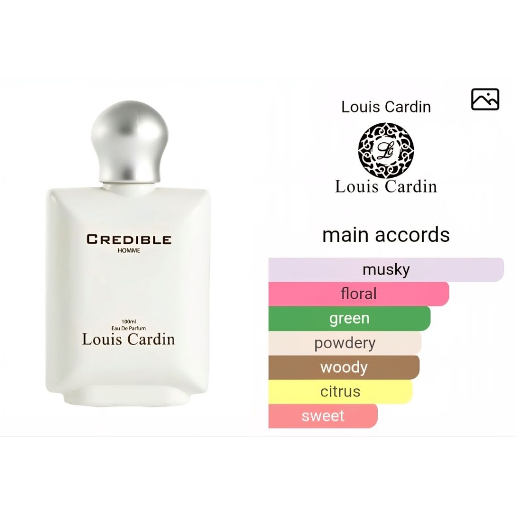 LOUIS CARDIN CREDIBLE HOMME 100 ml