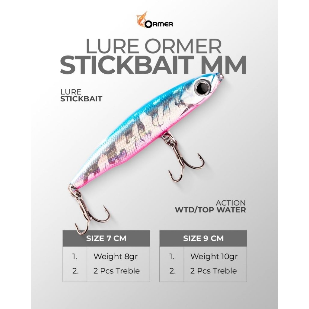 swimmer//lure ormer stickbait MM