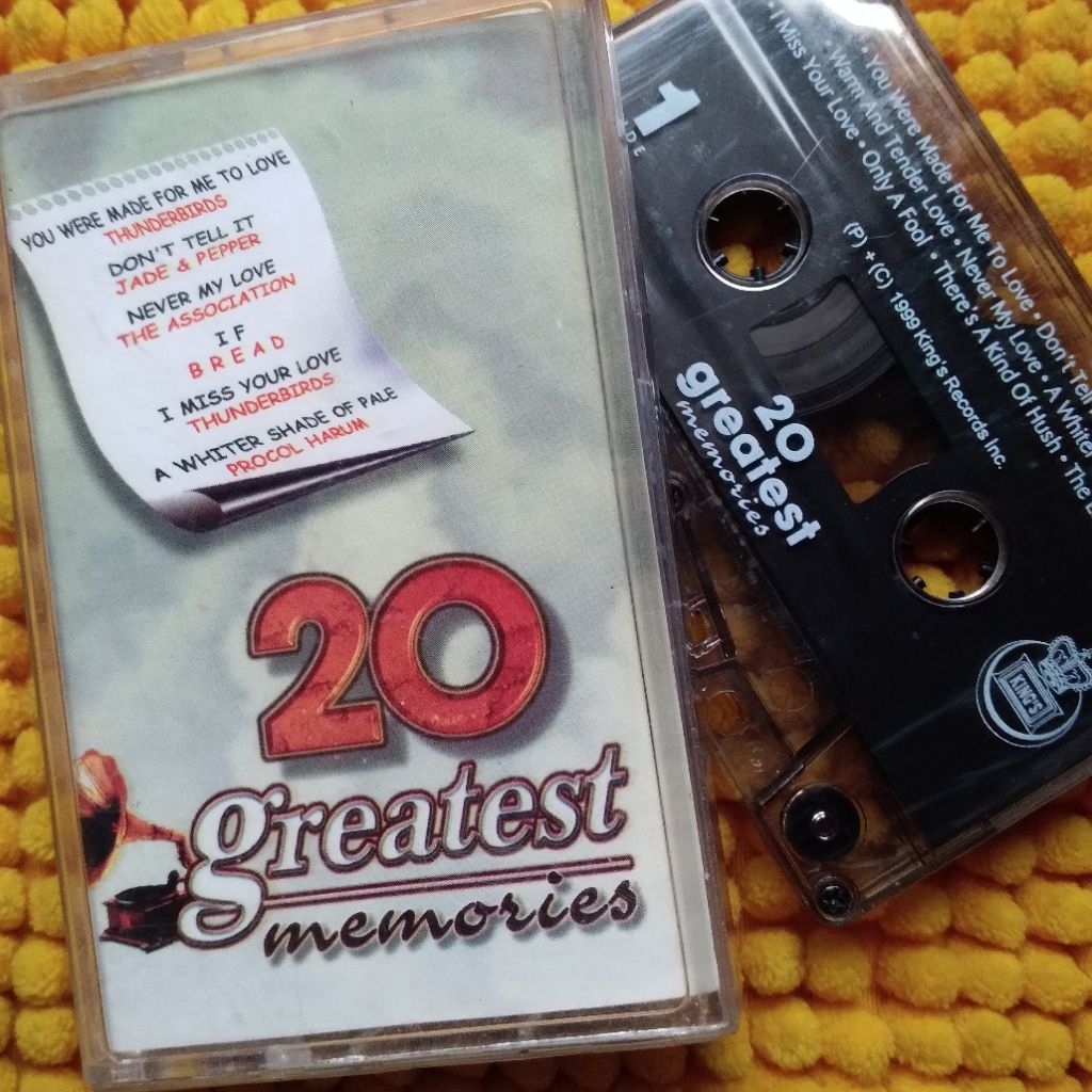 KASET PITA KOMPILASI 20 GREATEST MEMORIES