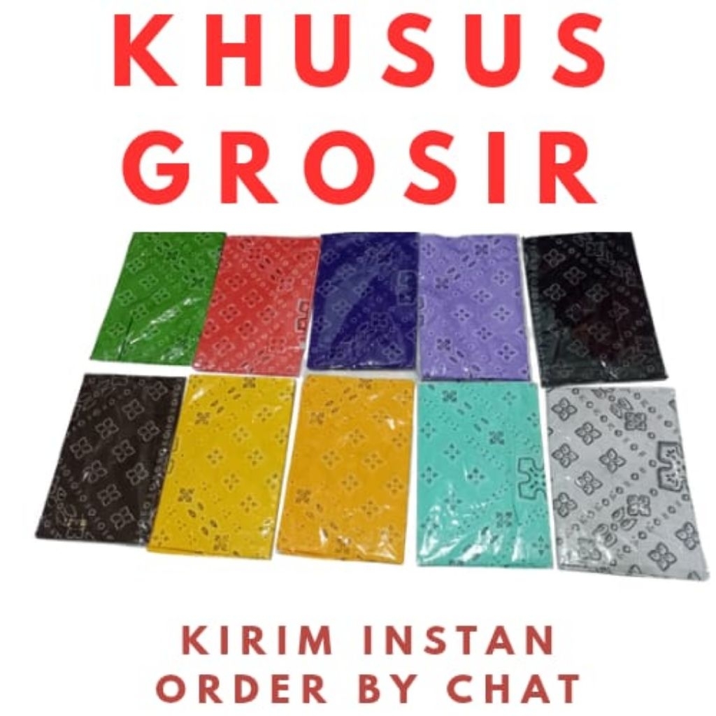 [ KHUSUS GROSIR ] Slayer Bandana BATIK