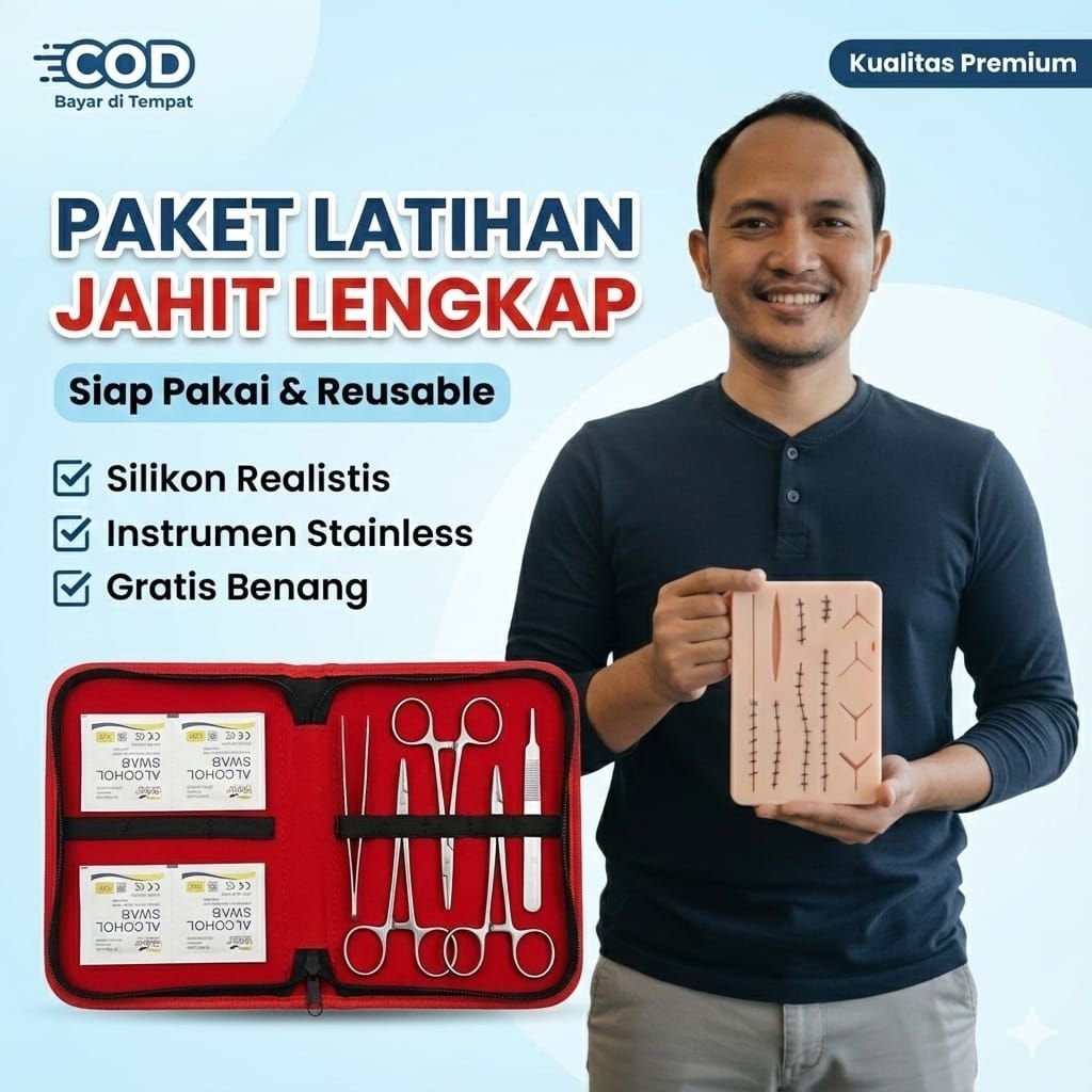 suture pads minor set hecting