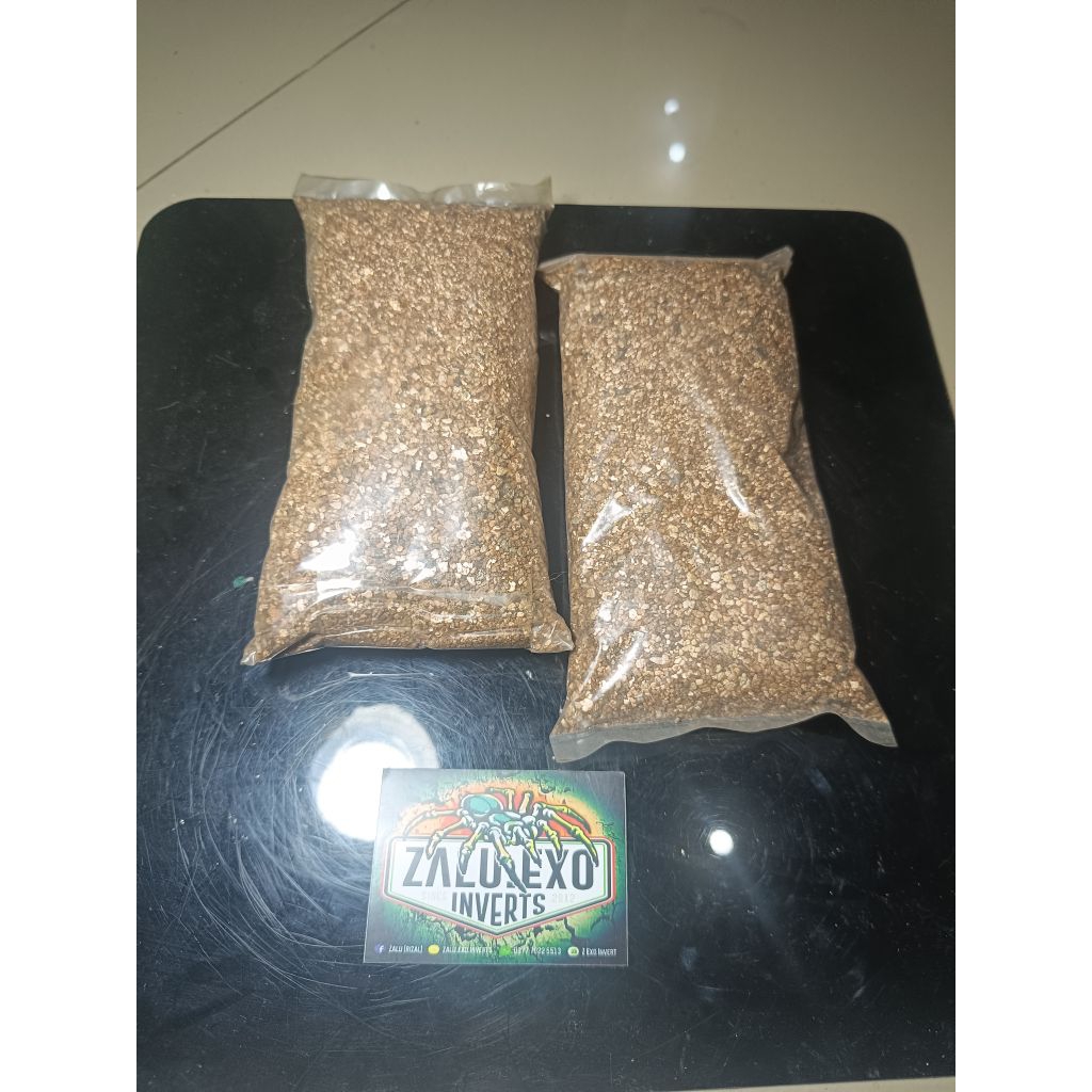 Vermiculite media tanaman karnivora vft alas inkubator reptil gecko ular iguana kura