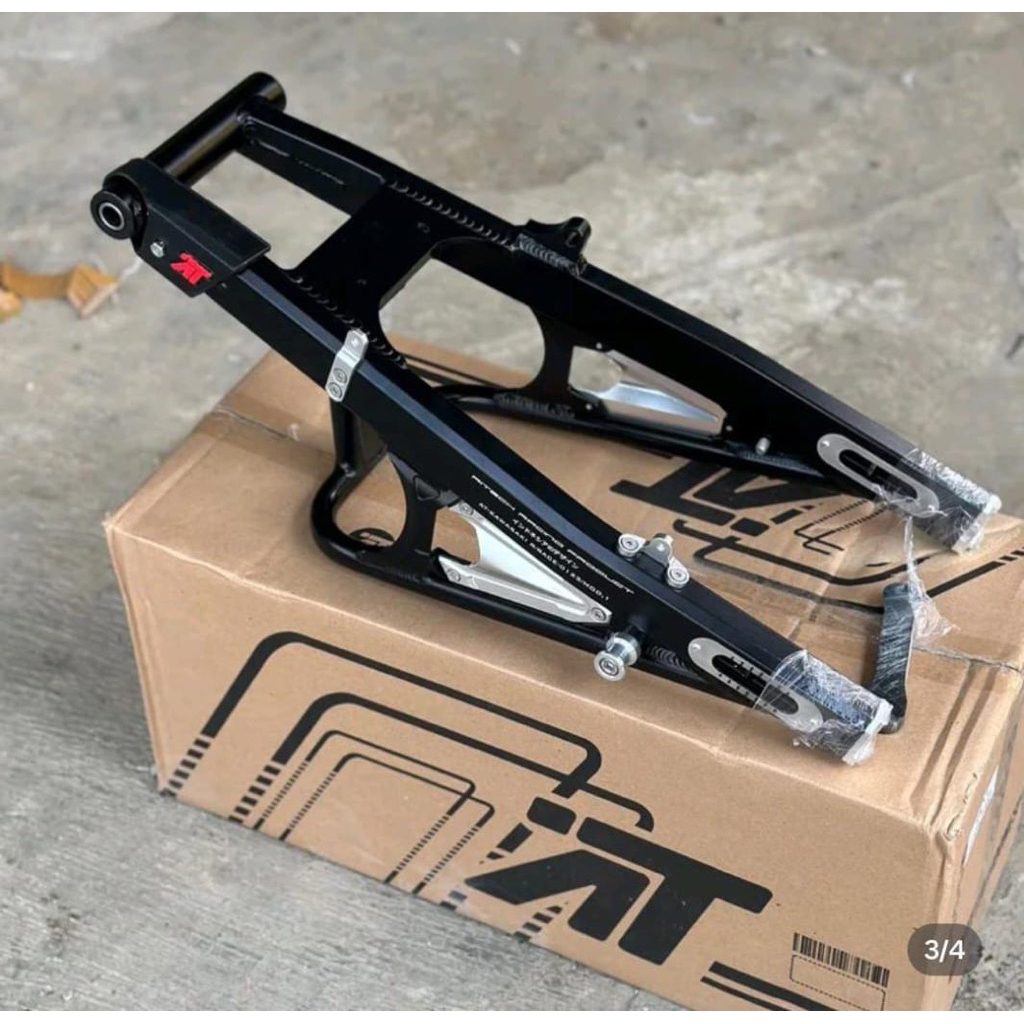 Arm Alumunium Kolong NinjaRR/ R150 Arm Sumpit Alumunium Ninja RR/R/SS Ai Tech