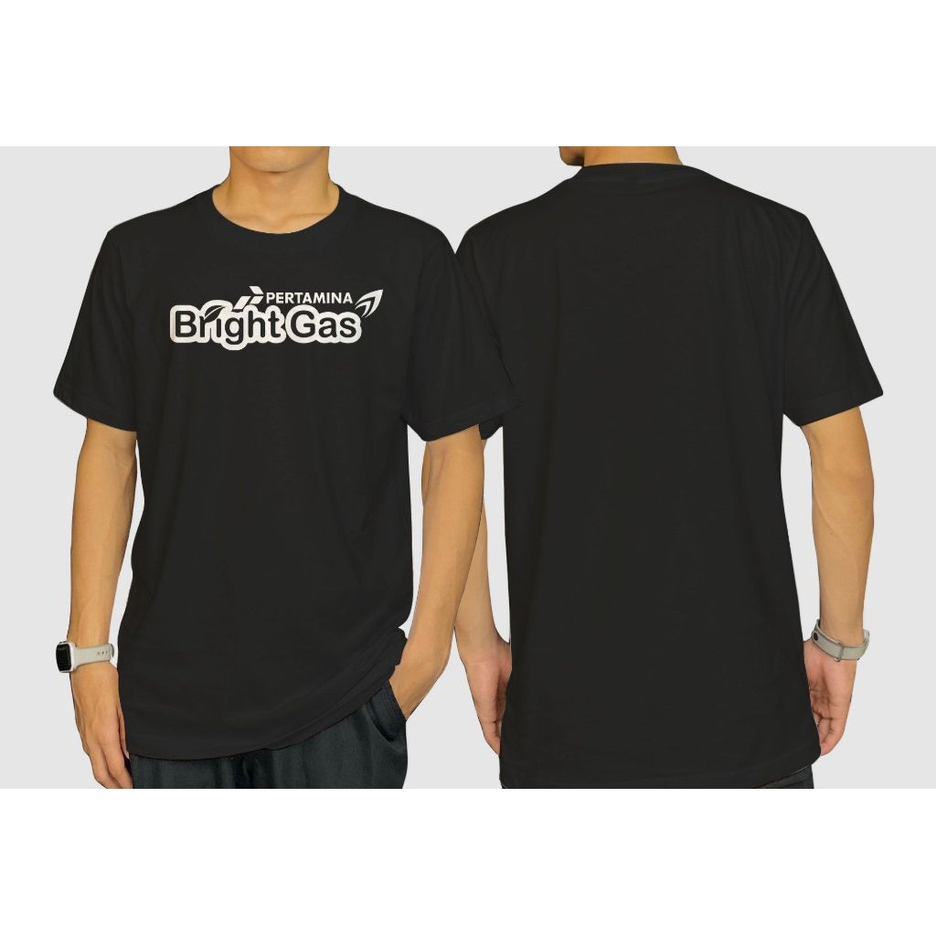 KAOS TSHIRT PERTAMINA BRIGHT GAS//KAOS SPONSOR